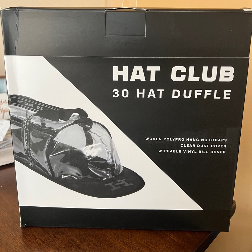 CLEAR HAT DUFFLE